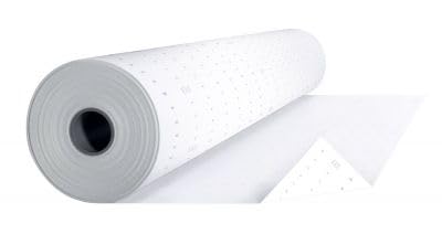 Heißsiegelpapier Rolle bedruckt | 91 cm x 15 m | 60 g/m² | Raster-Aufbügelpapier für exaktes Zuschneiden & Positionieren auf Stoff | Made in Europe von stoefflerpaper