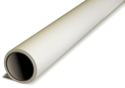 Schablonen- & Plotterpapier Rolle 91 cm x 10 m | 180 g/m² | Stabiles Spezialpapier für Schablonen, Zuschnitt & technische Zeichnungen | Made in Germany von stoefflerpaper