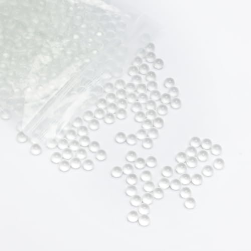 stonylab Glasperlen, Klare Glaskugeln zur Verhinderung von Erhitzung und Siedeverhütung im Labor, Durchmesser 3 mm, 1000 Perlen pro Beutel stonylab Glasperlen, Klare Glaskugeln zur Verhinderung von Erhitzung und Siedeverhütung im Labor, Durchmesser 3 mm, 1000 Perlen pro Beutel von stonylab