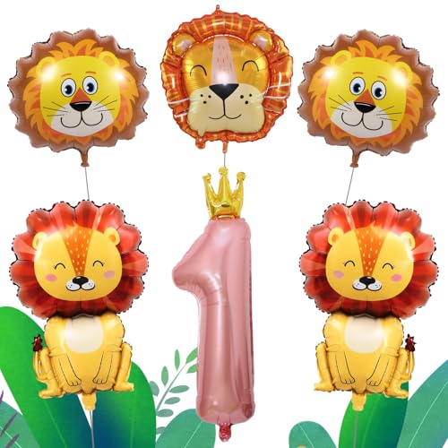 6Pcs Luftballon Löwe,Löwe Luftballon,Geburtstagsdeko Löwe 1 Jahre,Löwe Folienballon,Löwen Deko,Löwe Deko Geeignet für Geburtstagsparty Dekorationen für Jungen Und Mädchen 6Pcs Luftballon Löwe,Löwe Luftballon,Geburtstagsdeko Löwe 1 Jahre,Löwe Folienballon,Löwen Deko,Löwe Deko Geeignet für Geburtstagsparty Dekorationen für Jungen Und Mädchen von stroyayo