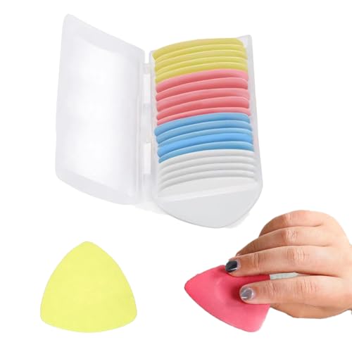20-teiliges Nähkreide-Set, bunte Schneiderkreide, Schneiderkreide, dreieckige Stoffmarkierungskreiden, professionelle Schneider- und Schneiderkreide, zum Quilten, Nähen und Basteln (weiß, gelb, rot 20-teiliges Nähkreide-Set, bunte Schneiderkreide, Schneiderkreide, dreieckige Stoffmarkierungskreiden, professionelle Schneider- und Schneiderkreide, zum Quilten, Nähen und Basteln (weiß, gelb, rot von strrng