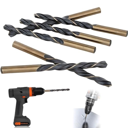 6 Stück Kobalt-Bohrer, 5 mm Bohrer, dreizackiger Holz-Bit, Karbonstahl, Handpositionierungsbohrer, geeignet für Dekoration, Basteln, für Kunststoff, Holz, Karton, Aluminiumlegierung. 6 Stück Kobalt-Bohrer, 5 mm Bohrer, dreizackiger Holz-Bit, Karbonstahl, Handpositionierungsbohrer, geeignet für Dekoration, Basteln, für Kunststoff, Holz, Karton, Aluminiumlegierung. von strrng
