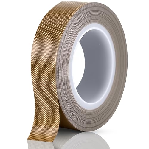 sturiz Teflonband Selbstklebend Hitzebeständig Teflon Klebeband 0.18x10mmx12m PTFE Band Teflonband Hitzebeständig Hochtemperaturband Gleitband Hochtemperatur Klebeband für Vakuumiermaschine sturiz Teflonband Selbstklebend Hitzebeständig Teflon Klebeband 0.18x10mmx12m PTFE Band Teflonband Hitzebeständig Hochtemperaturband Gleitband Hochtemperatur Klebeband für Vakuumiermaschine von sturiz
