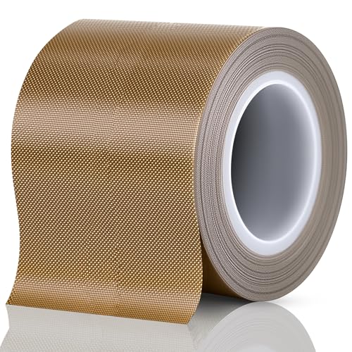 sturiz Teflonband Selbstklebend Hitzebeständig Teflon Klebeband 0.18x50mmx12m PTFE Band Teflonband Hitzebeständig Hochtemperaturband Gleitband Hochtemperatur Klebeband für Vakuumiermaschine sturiz Teflonband Selbstklebend Hitzebeständig Teflon Klebeband 0.18x50mmx12m PTFE Band Teflonband Hitzebeständig Hochtemperaturband Gleitband Hochtemperatur Klebeband für Vakuumiermaschine von sturiz