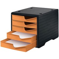 styro Schubladenbox styroswingbox apricot 275-8430.4191, DIN A4 mit 5 Schubladen styro Schubladenbox styroswingbox apricot 275-8430.4191, DIN A4 mit 5 Schubladen von styro