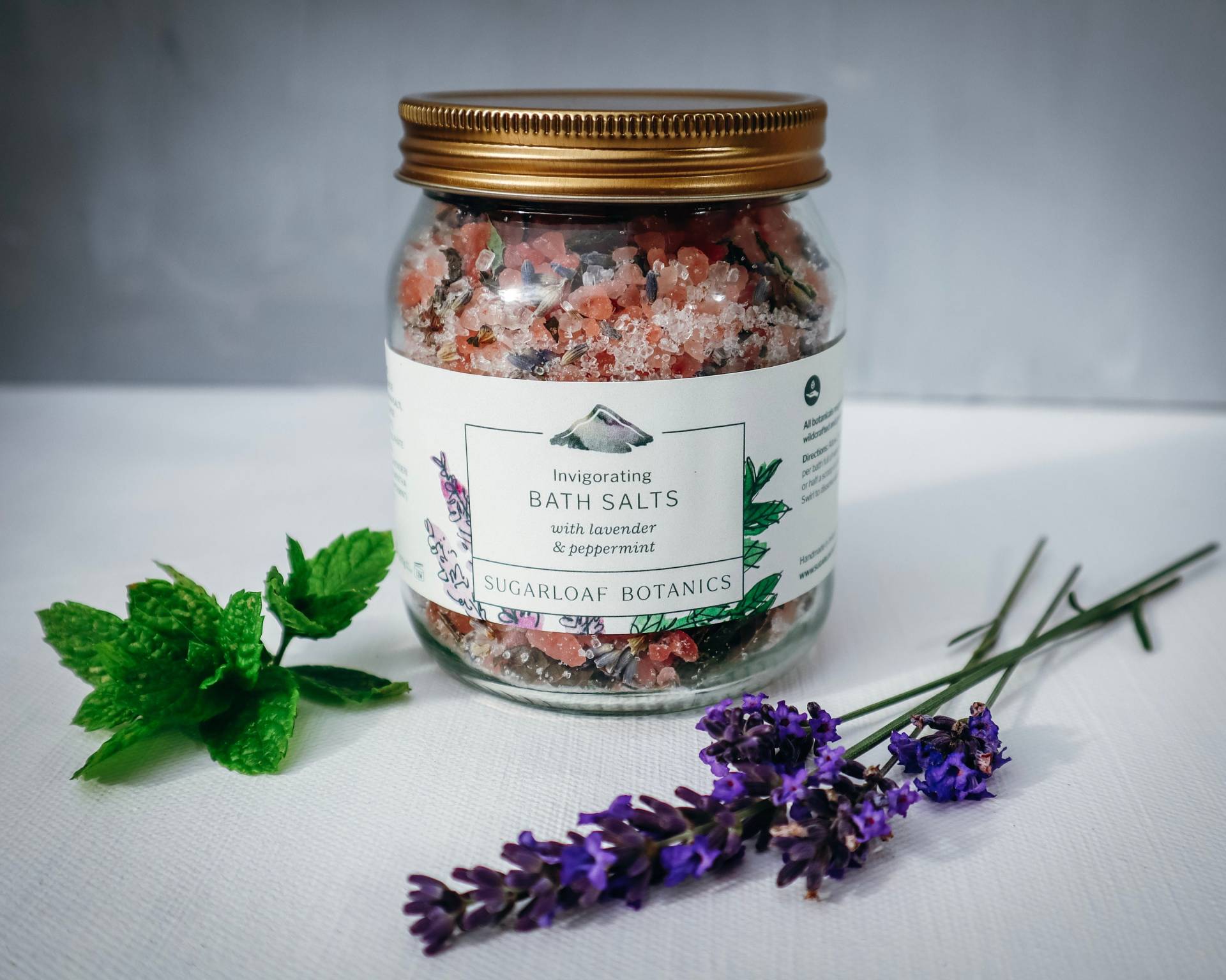 Lavendel Und Pfefferminz Badesalz Lavendel Und Pfefferminz Badesalz von sugarloafbotanics
