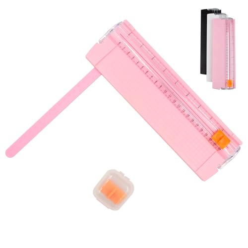 Papierschneider A5, Bastelpapierschneider mit Automatischem Sicherheitsschutz und Seitlichem Lineal Grüner Fotoschneider Schneider Guillotine Scrapbooking Tool Für Etikett, Grußkarte Papierschneider A5, Bastelpapierschneider mit Automatischem Sicherheitsschutz und Seitlichem Lineal Grüner Fotoschneider Schneider Guillotine Scrapbooking Tool Für Etikett, Grußkarte von sukevitor