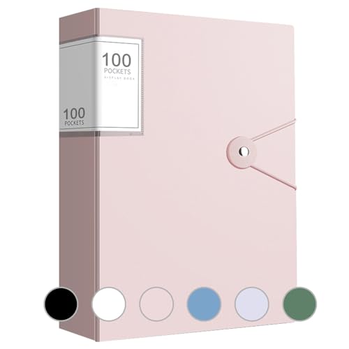Sichtbuch A4 Produkte Kunstpräsentationsbuch, 100 Taschen Mappe mit Klarsichthüllen A4 von sukevitor