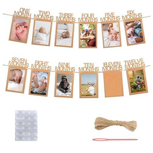 Foto Banner Fotogirlande Geburtstag Für 1 Bis 12 Monate Baby Foto-Girlande Babys Erstes Jahr Girlande Geburtstag Geburtstagsdekoration Hängende Wanddekoration Für Mädchen Jungen Partydekoration Girlan Foto Banner Fotogirlande Geburtstag Für 1 Bis 12 Monate Baby Foto-Girlande Babys Erstes Jahr Girlande Geburtstag Geburtstagsdekoration Hängende Wanddekoration Für Mädchen Jungen Partydekoration Girlan von sundrerfect