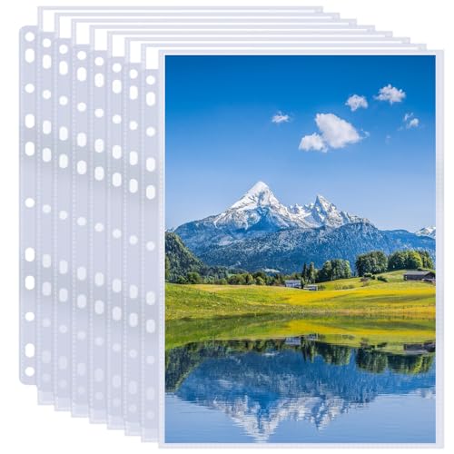 Fotohüllen für 3-Ringbücher – für 100 Fotos, archivierungssicher, säurefrei, transparente Kunststoff-Seitenschutzfolien für Fotoalben, Postkarten, Bilder, 50 Stück Fotohüllen für 3-Ringbücher – für 100 Fotos, archivierungssicher, säurefrei, transparente Kunststoff-Seitenschutzfolien für Fotoalben, Postkarten, Bilder, 50 Stück von superaimi