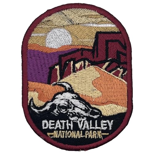 Death Valley US National Park Patch Souvenir – besticktes Reiseabzeichen zum Aufbügeln auf Stoff – 63 National Park Collection Death Valley US National Park Patch Souvenir – besticktes Reiseabzeichen zum Aufbügeln auf Stoff – 63 National Park Collection von supersenter
