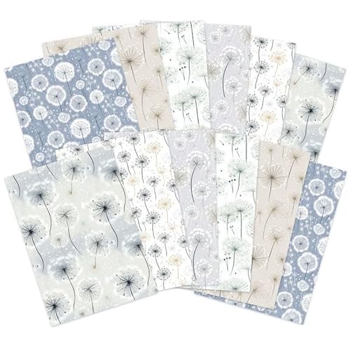 Hunkydory – Entzückende Designer-Karte, Packung enthält 12 Blatt (verträumter Löwenzahn) von susiebsupplies