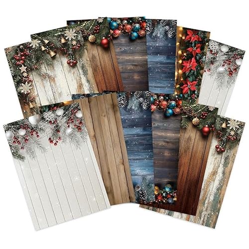 Hunkydory – Entzückende Designer-Karten-Packungen mit 12 Bögen (Deck The Halls) von susiebsupplies