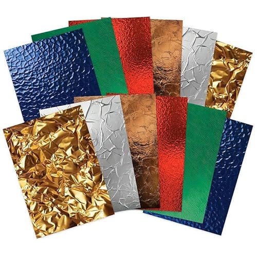 Hunkydory – Entzückende Designer-Kartenpackungen mit 12 Bögen (festliche Folien) von susiebsupplies