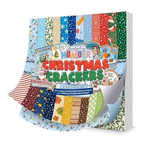 Hunkydory Knallbonbons für Weihnachten, 20,3 x 20,3 cm, Papierblock Hunkydory Knallbonbons für Weihnachten, 20,3 x 20,3 cm, Papierblock von susiebsupplies