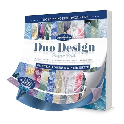 Hunkydory Papierblöcke, Duo-Design, gefrostete Blumen und Winterbrise Hunkydory Papierblöcke, Duo-Design, gefrostete Blumen und Winterbrise von susiebsupplies