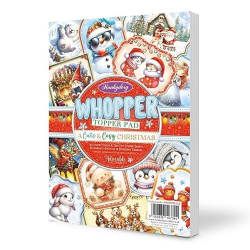 Hunkydory – Whopper Topper Pads – Bezaubernder Karton (Cosy Christmas) von susiebsupplies
