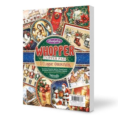 Hunkydory – Whopper Topper Pads – Bezaubernder Karton (klassische Weihnachten) von susiebsupplies