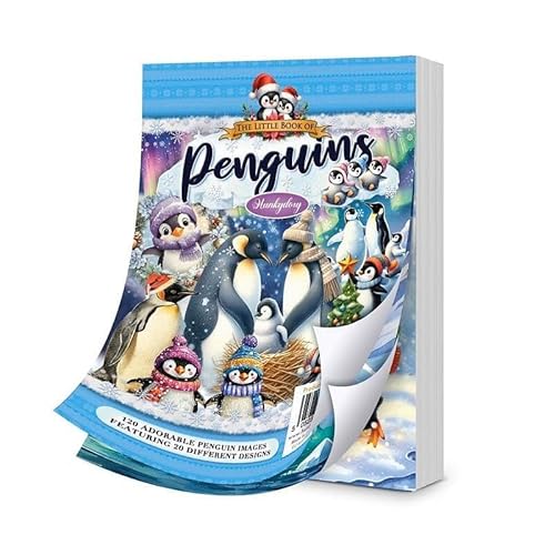 susiebsupplies Hunkydory Little Books (20 Designs, je 6 Stück) (Pinguine) von susiebsupplies