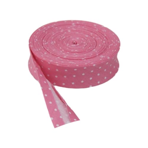 susiodeu Baumwoll Schrägband, vielseitiger Besatz für Nähprojekte, Kleidung bis hin zu Heimdekoration, gepunktetes und gestreiftes Kantenband, Dunkelpink susiodeu Baumwoll Schrägband, vielseitiger Besatz für Nähprojekte, Kleidung bis hin zu Heimdekoration, gepunktetes und gestreiftes Kantenband, Dunkelpink von susiodeu