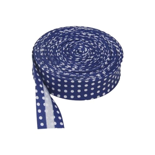 susiodeu Baumwoll Schrägband, vielseitiger Besatz für Nähprojekte, Kleidung bis hin zu Heimdekoration, gepunktetes und gestreiftes Kantenband, Marineblauer Punkt susiodeu Baumwoll Schrägband, vielseitiger Besatz für Nähprojekte, Kleidung bis hin zu Heimdekoration, gepunktetes und gestreiftes Kantenband, Marineblauer Punkt von susiodeu