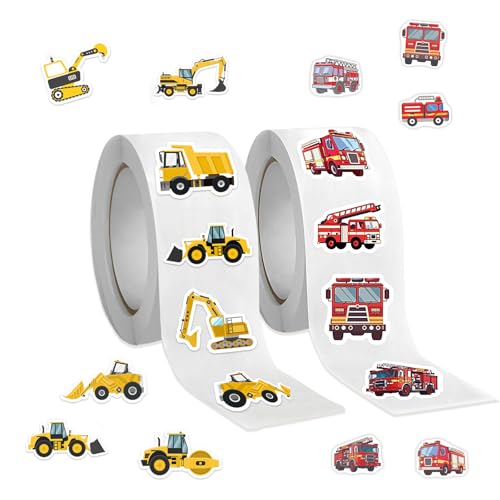svpfuo 500 Stück Feuerwehr Sticker Wasserfest, Feuerwehr Aufkleber, Technische Fahrzeuge Sticker Selbstklebend, Kreatives DIY für Laptops, Skateboards, Gepäck usw., Geeignet für Erwachsene und Kinder svpfuo 500 Stück Feuerwehr Sticker Wasserfest, Feuerwehr Aufkleber, Technische Fahrzeuge Sticker Selbstklebend, Kreatives DIY für Laptops, Skateboards, Gepäck usw., Geeignet für Erwachsene und Kinder von svpfuo