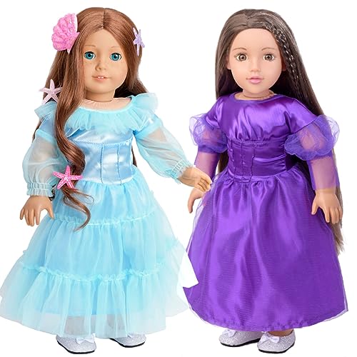 Sweet Dolly Halloween Puppenkleidung Prinzessin Arielle Vanessa Kostüm Meerjungfrau Puppe Kleidung für 18 Zoll Puppe Sweet Dolly Halloween Puppenkleidung Prinzessin Arielle Vanessa Kostüm Meerjungfrau Puppe Kleidung für 18 Zoll Puppe von sweet dolly
