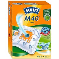 4 swirl® MicroPor® Plus M 40 Staubsaugerbeutel von swirl®