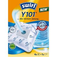 4 swirl® MicroPor® Plus Y 101 Staubsaugerbeutel von swirl®