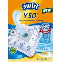 4 swirl® MicroPor® Plus Y 50 Staubsaugerbeutel von swirl®