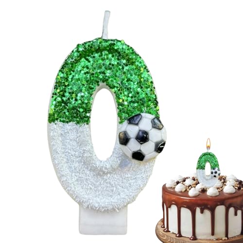 Geburtstagskuchen-Nummer – Fußball Glitter Candles Dekorationen | Vielseitige Partybevorzugungen für Geburtstagsfeiern | Kreative Kuchendekoration zum Geburtstag Geburtstagskuchen-Nummer – Fußball Glitter Candles Dekorationen | Vielseitige Partybevorzugungen für Geburtstagsfeiern | Kreative Kuchendekoration zum Geburtstag von syayw