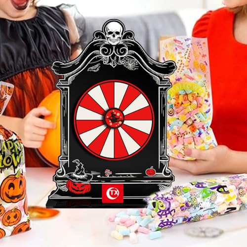 Halloween Spinner Gewinnrad - Fortune Acryl Gewinnspiel Drehscheibe | Interaktiver Blickfang Für Tischdekoration Bei Familienfeiern Karnevalsfesten Aktivitäten Schulveranstaltungen Halloween Spinner Gewinnrad - Fortune Acryl Gewinnspiel Drehscheibe | Interaktiver Blickfang Für Tischdekoration Bei Familienfeiern Karnevalsfesten Aktivitäten Schulveranstaltungen von syayw
