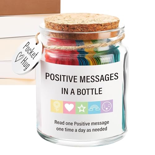Positive Botschaften in einer Flasche – tragbares Motivationszubehör | Inspirationsbecher | emotionale Unterstützungskarten | Inspirierende Karten für erwachsene Freunde, Familie Positive Botschaften in einer Flasche – tragbares Motivationszubehör | Inspirationsbecher | emotionale Unterstützungskarten | Inspirierende Karten für erwachsene Freunde, Familie von syayw