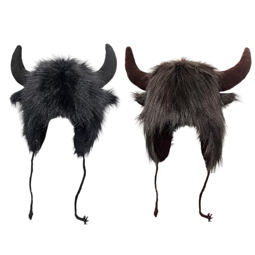 syayw Bullenhornhut - 67 Cm Samt Wasserbüffelhut Für Mann Frauen | Faux Horn Horn Cap Für Tier, Cosplay, Festival, Thema, Party, Outdoor, Abenteuer, Halloween, Wandern syayw Bullenhornhut - 67 Cm Samt Wasserbüffelhut Für Mann Frauen | Faux Horn Horn Cap Für Tier, Cosplay, Festival, Thema, Party, Outdoor, Abenteuer, Halloween, Wandern von syayw