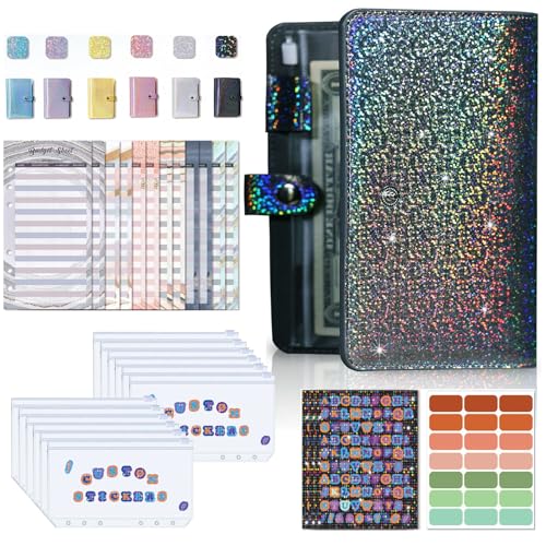 A6 BINDER - Cash -Hüllstoffbindemittel, Budgetplaner Wallet | Personal Organizer Notebook, 12pcs Reißverschlussbeutel Organisatoren, Schulbüro -Cashs -System, A6 Ring Binderr for Money Management A6 BINDER - Cash -Hüllstoffbindemittel, Budgetplaner Wallet | Personal Organizer Notebook, 12pcs Reißverschlussbeutel Organisatoren, Schulbüro -Cashs -System, A6 Ring Binderr for Money Management von szaluyk
