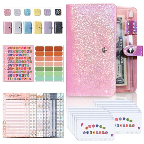 A6 BINDER - Cash -Hüllstoffbindemittel, Budgetplaner Wallet | Personal Organizer Notebook, 12pcs Reißverschlussbeutel Organisatoren, Schulbüro -Cashs -System, A6 Ring Binderr for Money Management A6 BINDER - Cash -Hüllstoffbindemittel, Budgetplaner Wallet | Personal Organizer Notebook, 12pcs Reißverschlussbeutel Organisatoren, Schulbüro -Cashs -System, A6 Ring Binderr for Money Management von szaluyk