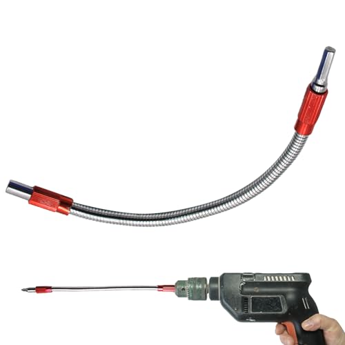 Hexagonaler Bithalter -exagonal Shank Bendable Bit Extension -11,8 -Zoll. Es ist leicht und kompakt, sodass es in Ihrer Tasche keinen signifikanten Platz einnimmt, von szaluyk
