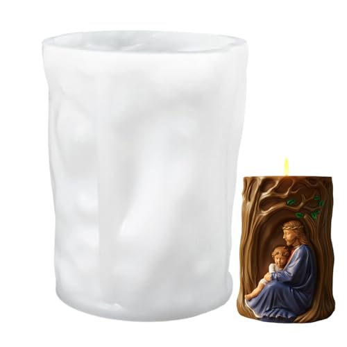 Jesus Silikon Formen Für Harz | Weihnachts Gips Formen - Silikon Handwerk Form mit einfacher Entformung für Kerzenwachs Schokolade Harz Gips Fondant Seife | Weihnachtsdekoration von szaluyk