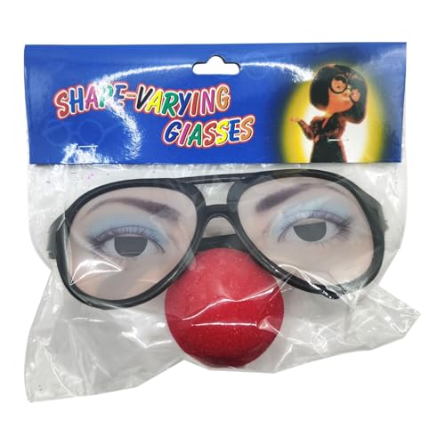 Prank Disguíse Brille – Streich Brille Spielzeug | Streich Kostüm Brillen Spielzeug | männliche und weibliche Brillen für Streiche | Lustiges und cooles Party-Zubehör für Familientreffen, von szaluyk