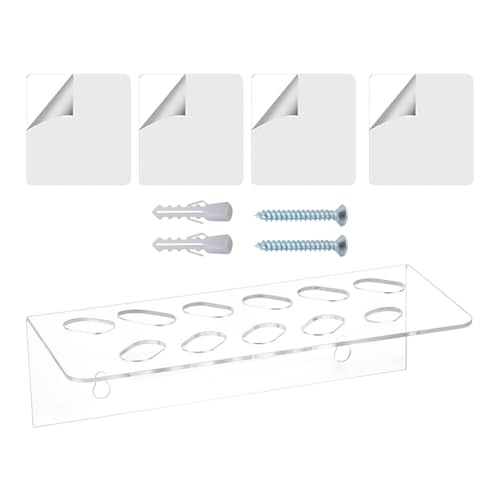 Scherhalter für Stylistin, klare Acryl -Scher -Wandregal mit 11 Löchern, Haarschneider Vorräte Work Space Klassenzimmer Friseur Frisseur Groomer Nähstylist Salon Schlafzimmer Friseurr 2.17in Scherhalter für Stylistin, klare Acryl -Scher -Wandregal mit 11 Löchern, Haarschneider Vorräte Work Space Klassenzimmer Friseur Frisseur Groomer Nähstylist Salon Schlafzimmer Friseurr 2.17in von szaluyk