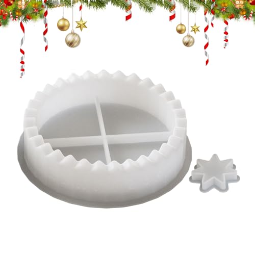 Silikonformen für Harz- und Weihnachtskerzenhalter -Form -Advent - Flexible Kerzenhalterformen, Schneeflockenmotiv -Set | Santa Elch Snowman Tree Candle Formen, Harzputzbetongusskunst Silikonformen für Harz- und Weihnachtskerzenhalter -Form -Advent - Flexible Kerzenhalterformen, Schneeflockenmotiv -Set | Santa Elch Snowman Tree Candle Formen, Harzputzbetongusskunst von szaluyk