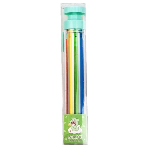 szaluyk Retractable Color Crayons - 8-in-1 Multicolor Crayon Pens for Kids, Transparent Barrel, Oil Pastel Art Pencils for Drawing, Graffiti, Painting, School Supplies & Creative Fun szaluyk Retractable Color Crayons - 8-in-1 Multicolor Crayon Pens for Kids, Transparent Barrel, Oil Pastel Art Pencils for Drawing, Graffiti, Painting, School Supplies & Creative Fun von szaluyk
