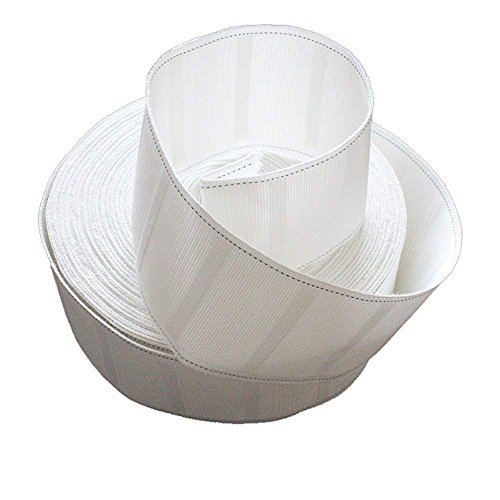szdealhola Gardinenband, Polyester, 10 m, 7,6 cm breit, Weiß szdealhola Gardinenband, Polyester, 10 m, 7,6 cm breit, Weiß von szdealhola