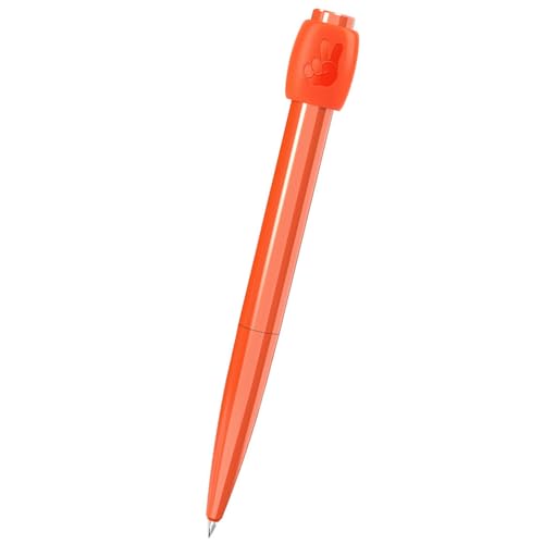 szutfidy Kugelschreiber, leiser Gelschreiber, Rotation, schwarzer Gelschreiber, leises Lager-Design, bequemer Griff, Angstlinderung, 360 Grad drehbares Schreibwerkzeug, Orange von szutfidy