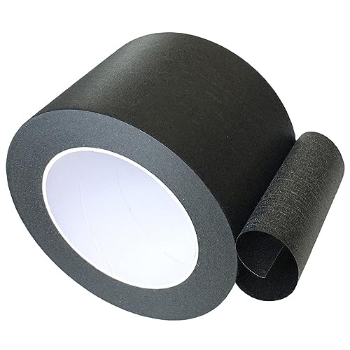 szwilnis 7,6 cm breites Klebeband, schwarzes Malerband, Mehrzweck-Klebeband für Zuhause, Wandmalerei, Bau, Schulschreibwaren, Etikettierung, Kantenbearbeitung, 7,6 x 140 cm szwilnis 7,6 cm breites Klebeband, schwarzes Malerband, Mehrzweck-Klebeband für Zuhause, Wandmalerei, Bau, Schulschreibwaren, Etikettierung, Kantenbearbeitung, 7,6 x 140 cm von szwilnis