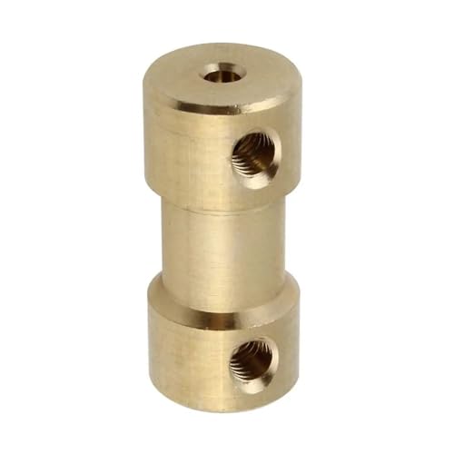 tKLNvZ 2/2,3/3/3,17/4/5/6 mm N20 Motorwellenkupplung, Verbindungsstück, Hülsenadapter, Messing, Übertragungsgelenk, kompatibel mit RC-Boot, Auto, Flugzeug(2mm-4mm) von tKLNvZ