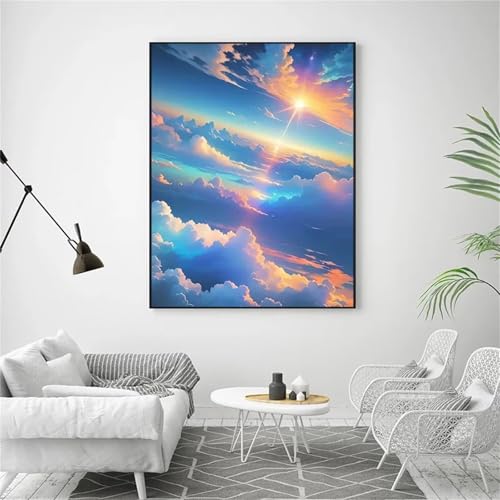 taesdvry Malen Nach Zahlen Erwachsene,DIY Himmel Wolken Sonnenaufgang Ölgemälde-Set auf Leinwand mit Pinseln und Acrylpigment,Handgemalt Ölgemälde Malen nach Zahlen für Home Decor Ohne Rahmen,50x65cm taesdvry Malen Nach Zahlen Erwachsene,DIY Himmel Wolken Sonnenaufgang Ölgemälde-Set auf Leinwand mit Pinseln und Acrylpigment,Handgemalt Ölgemälde Malen nach Zahlen für Home Decor Ohne Rahmen,50x65cm von taesdvry