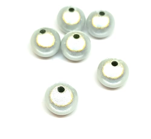 Taffbeads 3D Illusion Miracle Acrylperlen, 16 mm, Weiß, 5 Stück, für DIY Handwerk und Schmuckherstellung Taffbeads 3D Illusion Miracle Acrylperlen, 16 mm, Weiß, 5 Stück, für DIY Handwerk und Schmuckherstellung von taffbeads