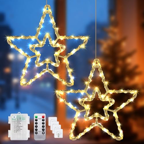 taiyongkang Led Stern Fenster Beleuchtung Mit 8 Modi Fernbedienung Timer Batteriebetriebene Weihnachtsdeko Zum Aufhängen Für Innen Fenster Lichter Weihnachten taiyongkang Led Stern Fenster Beleuchtung Mit 8 Modi Fernbedienung Timer Batteriebetriebene Weihnachtsdeko Zum Aufhängen Für Innen Fenster Lichter Weihnachten von taiyongkang