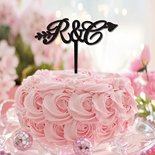 Mr & Mrs R & E personalisierbare Hochzeitstorte, Monogramm, Acryl, schwarze Blumen, Grün, Hochzeit, Jahrestag, Party, Junggesellinnenabschied, Geschenk für Paare Mr & Mrs R & E personalisierbare Hochzeitstorte, Monogramm, Acryl, schwarze Blumen, Grün, Hochzeit, Jahrestag, Party, Junggesellinnenabschied, Geschenk für Paare von taiyuanhangzhen